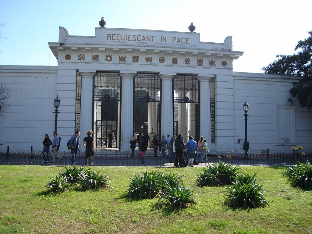 Personalities of Buenos Aires: Evita and Borges